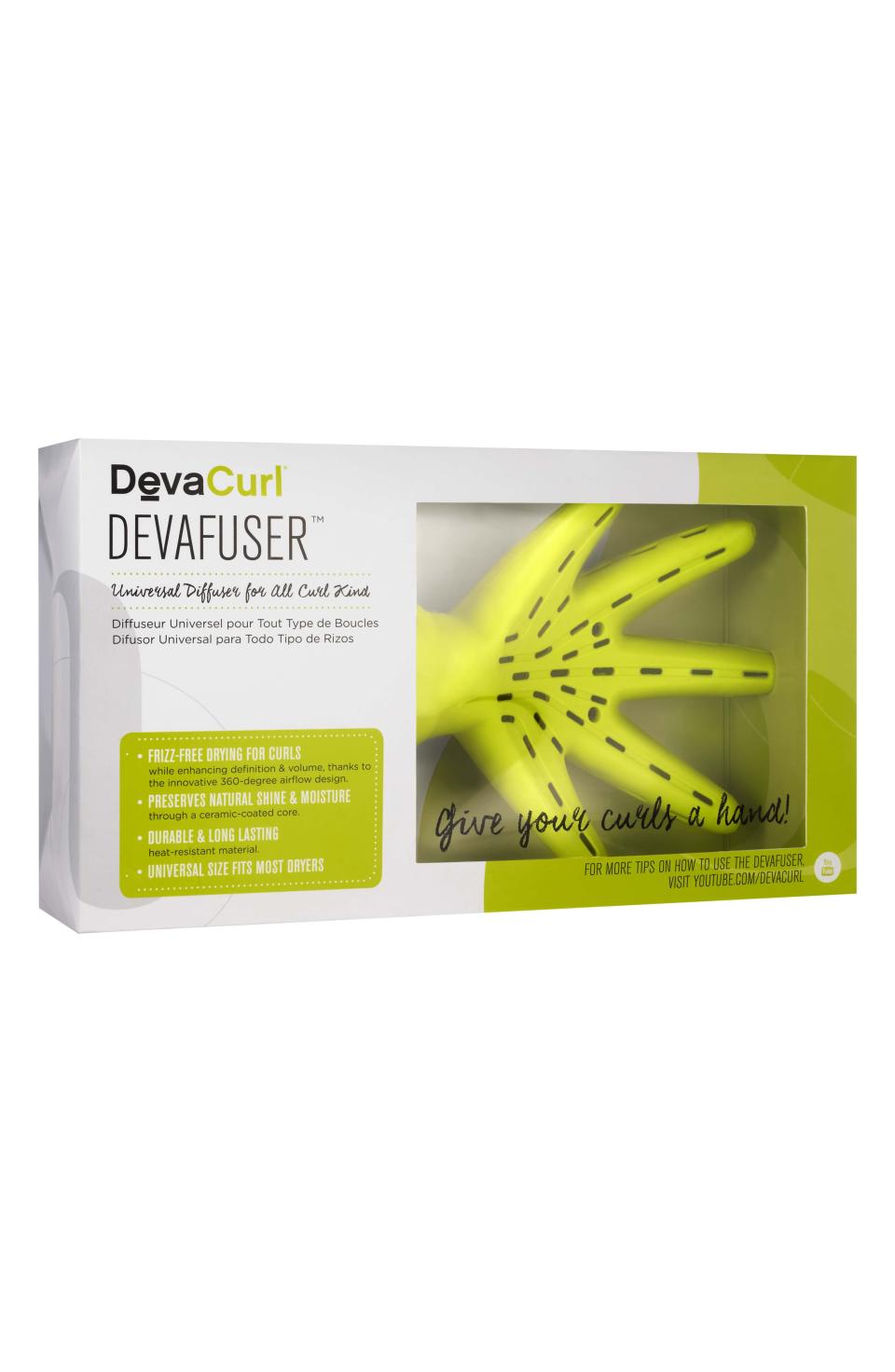 DevaCurl DevaFuser™ Universal Diffuser for All Curl Kind