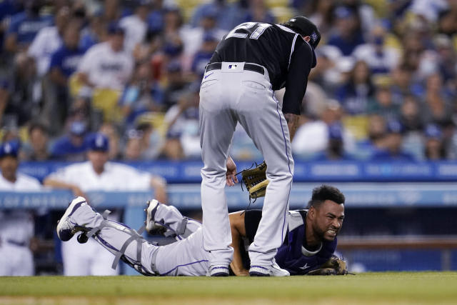 C.J. Cron hammers 10th homer in August in Rockies' win over Dodgers