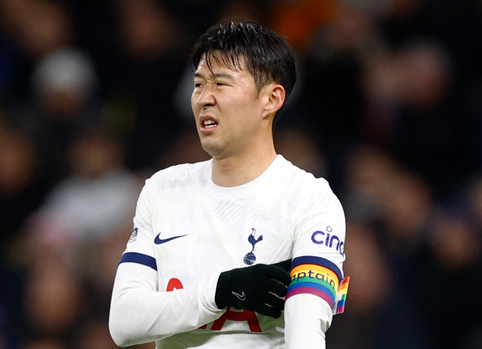 Heung-min Son laid into his team after losing to West Ham (Action Images via Reuters)