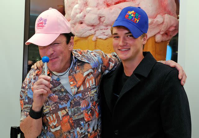 David Becker/WireImage Michael Madsen and his son Hudson