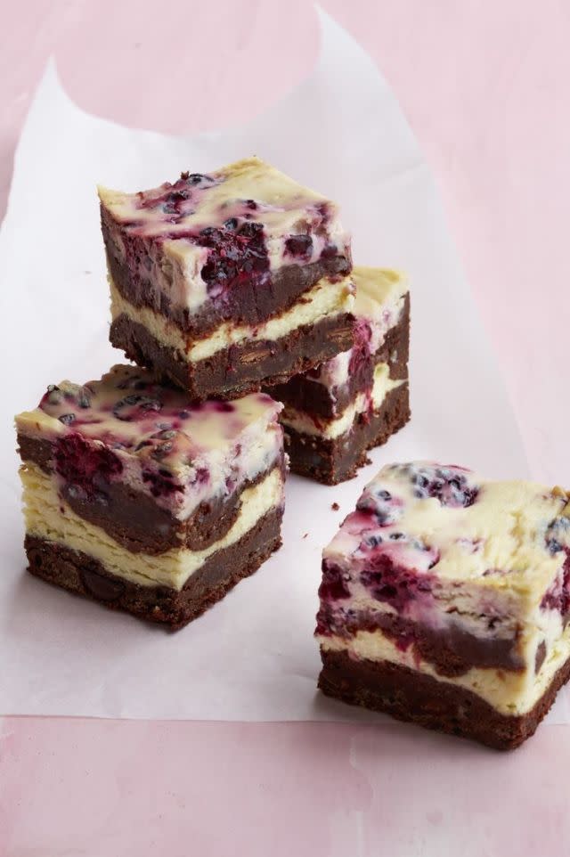 Blackberry Cheesecake Brownies: June 1962