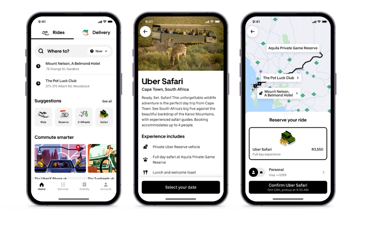 uber safari