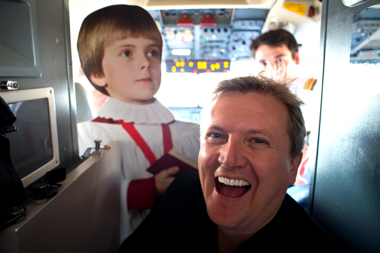 CARDIFF, UNITED KINGDOM - OCTOBER 13:  Aled Jones poses for photographs after launching his new Christmas album 