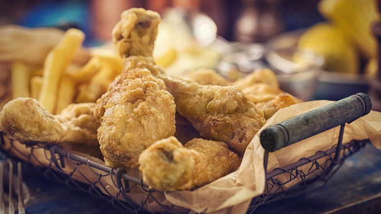 Restaurant fried chicken