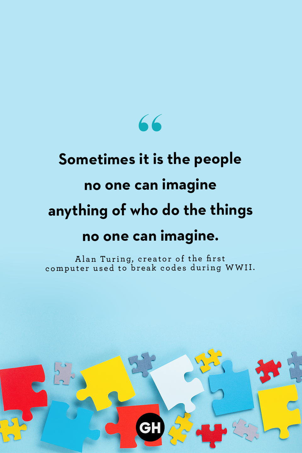 quote about autism by alan turing