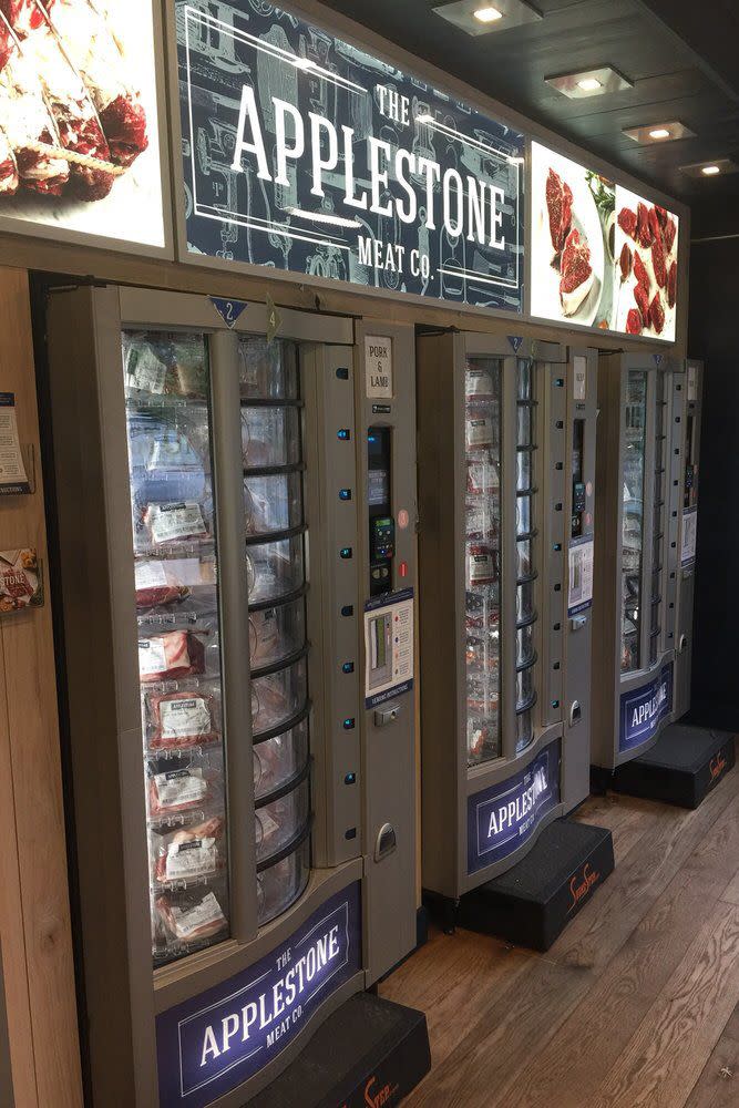 Applestone's Meat Vending Machine