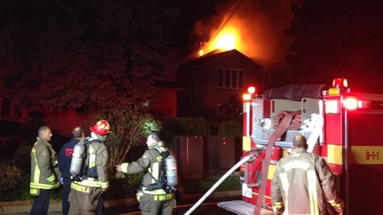 No one injured after early morning fire damages North York house