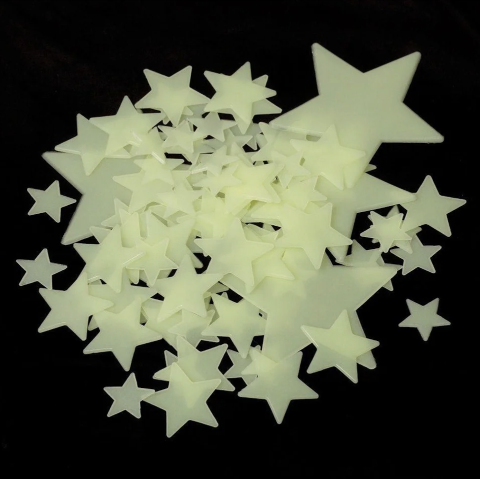 Glow-in-the-dark stars