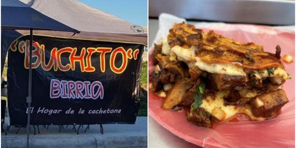  El Buchito Birria en Tijuana presenta “La cachetona” una quesadilla con chicharrón inolvidable