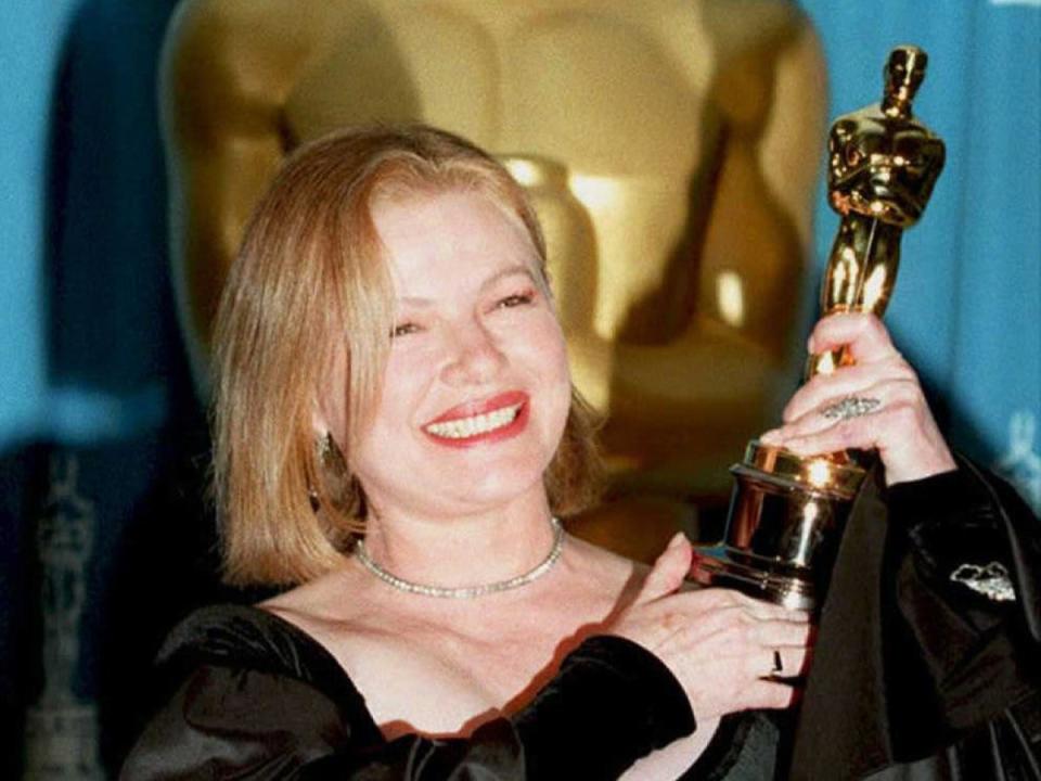 Dianne Wiest: Wiest appeared in five films by writer-director Woody Allen, winning Best Supporting Actress awards for her roles in Hannah and Her Sisters and Bullets Over Broadway. She is currently a regular on the CBS sit-com Life in Pieces. (AFP/Getty )