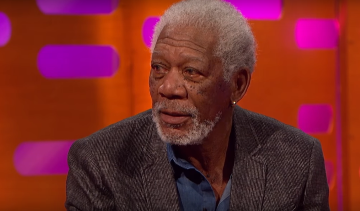 Morgan Freeman just reenacted a famous scene from “The Shawshank Redemption,” but it got a lot meaner