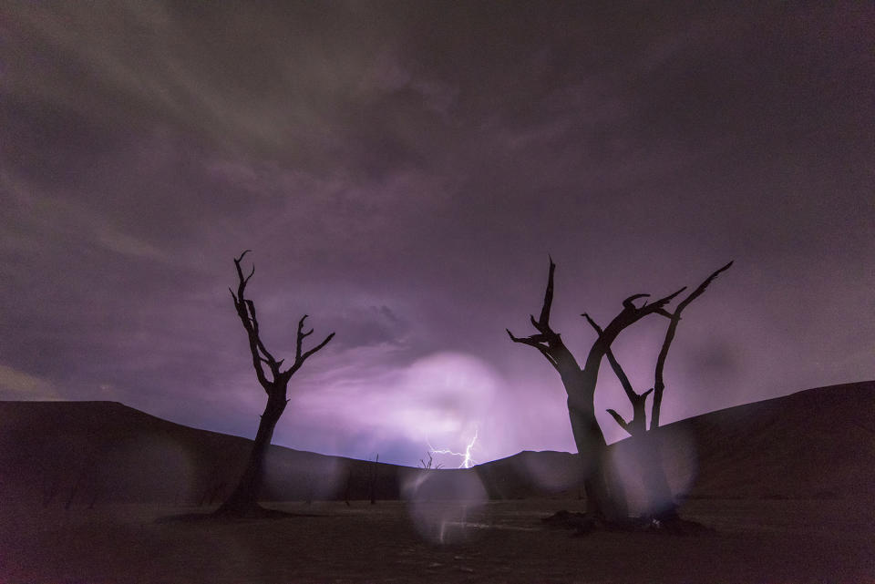 Time-lapse clouds