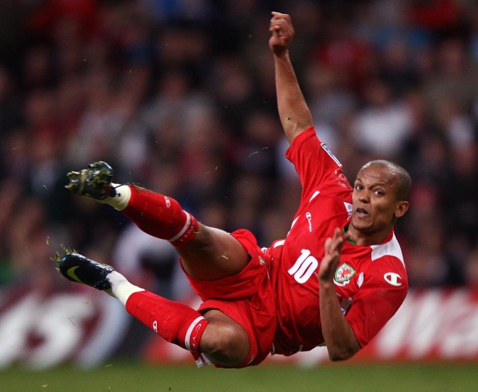 Robert Earnshaw said he was the subject of monkey chants while playing abroad for Wales (David Davies/PA) (PA Archive)