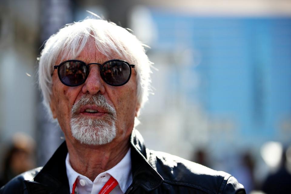 Bernie Ecclestone pictured at the 2019 Azerbaijan Grand Prix (Getty Images)