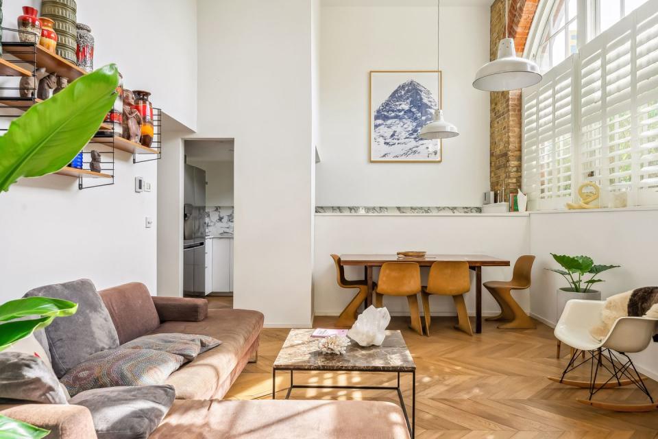 modern apartment set in a victorian school conversion for sale