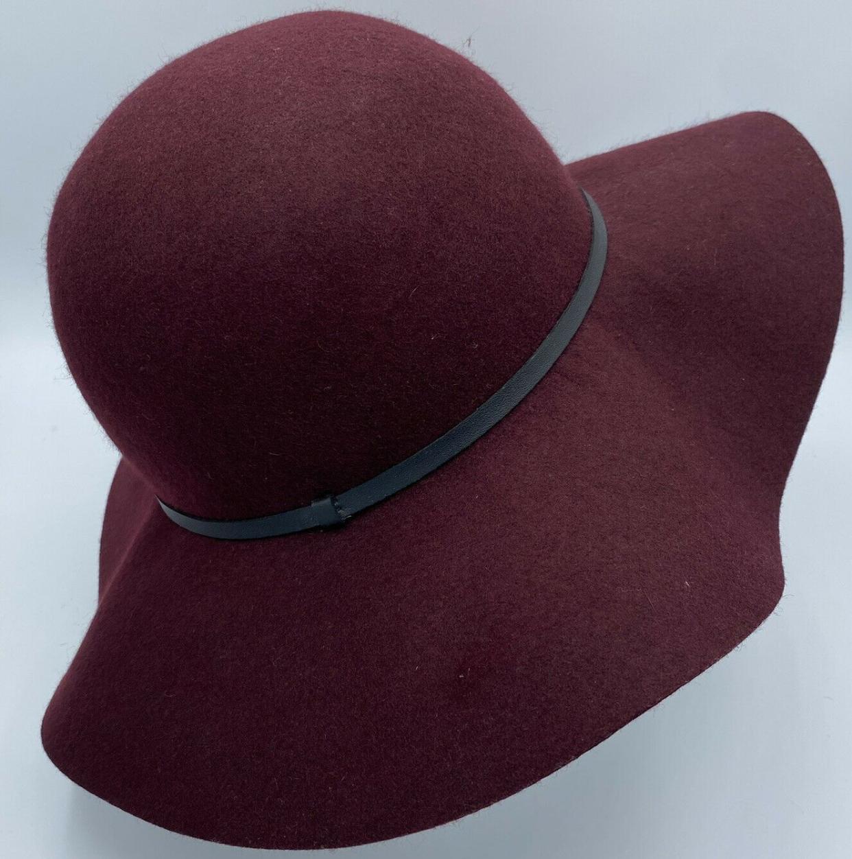 Wool Felt Fedora Floppy Hat