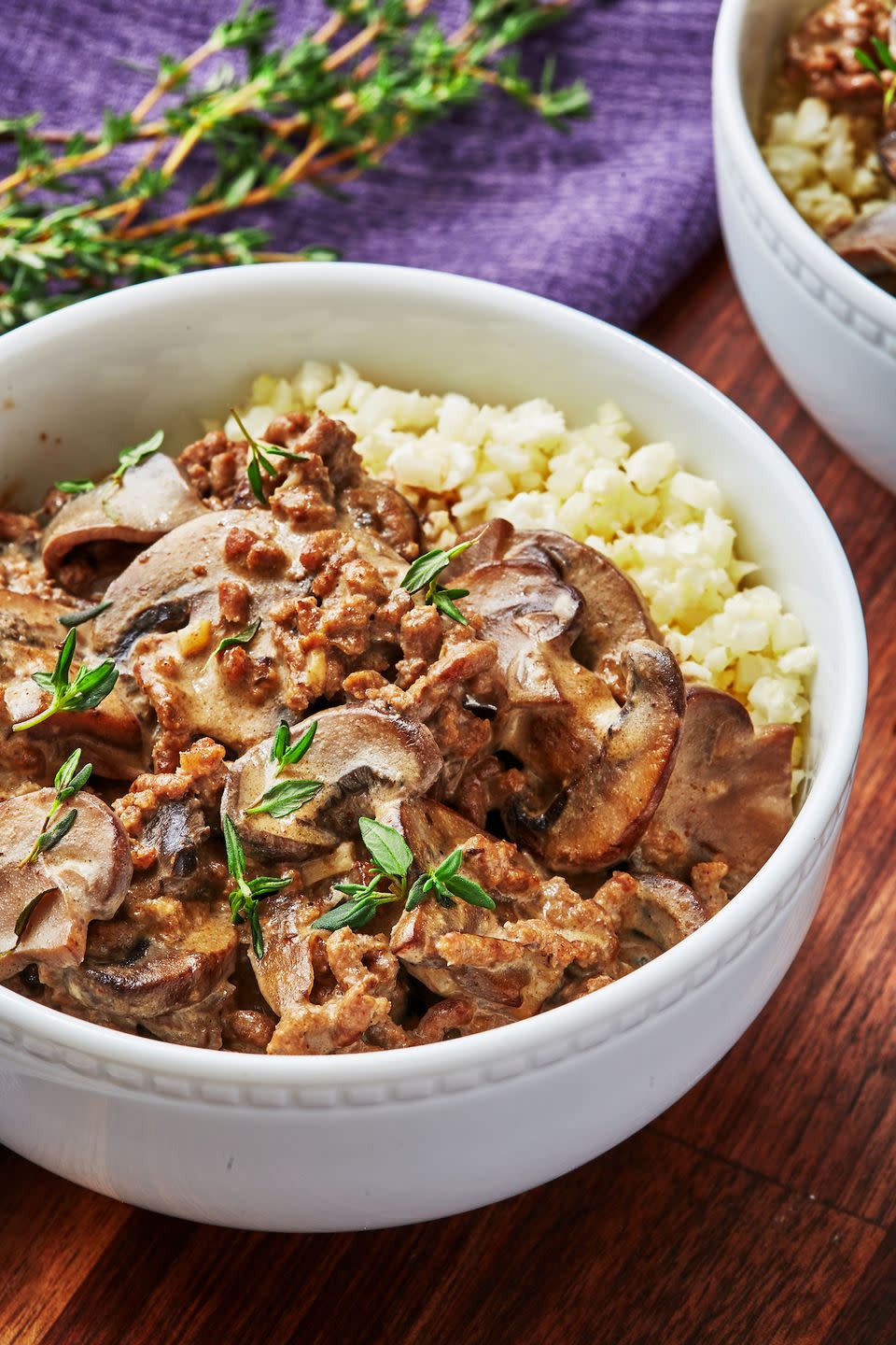 Keto Beef Stroganoff