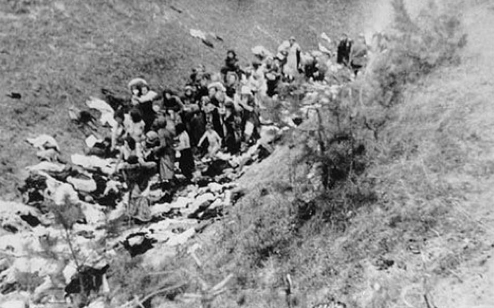 The Nazis killed at least 30,000 Ukrainian Jews in Babi Yar. 