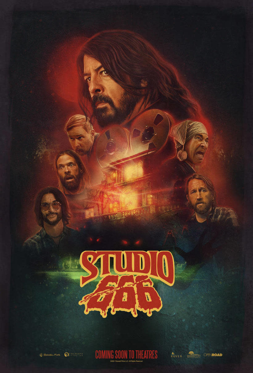 The theatrical poster for 'Studio 666.' (Photo: Open Road Films)