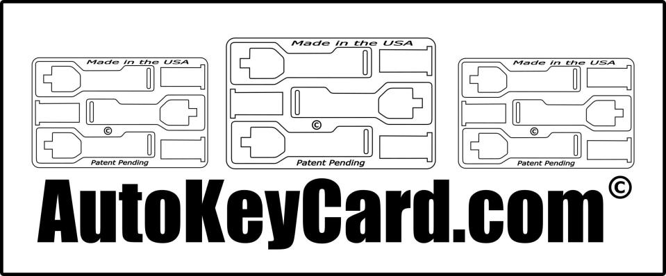 This graphic appeared on a website federal agents said Kristopher Ervin used to sell card-shaped strips of metal laser-etched with a design that could convert a semiautomatic rifle into a machine gun.  Ervin was charged with possessing machine gun conversion devices after agents found 1,552 pieces of metal etched with the design.