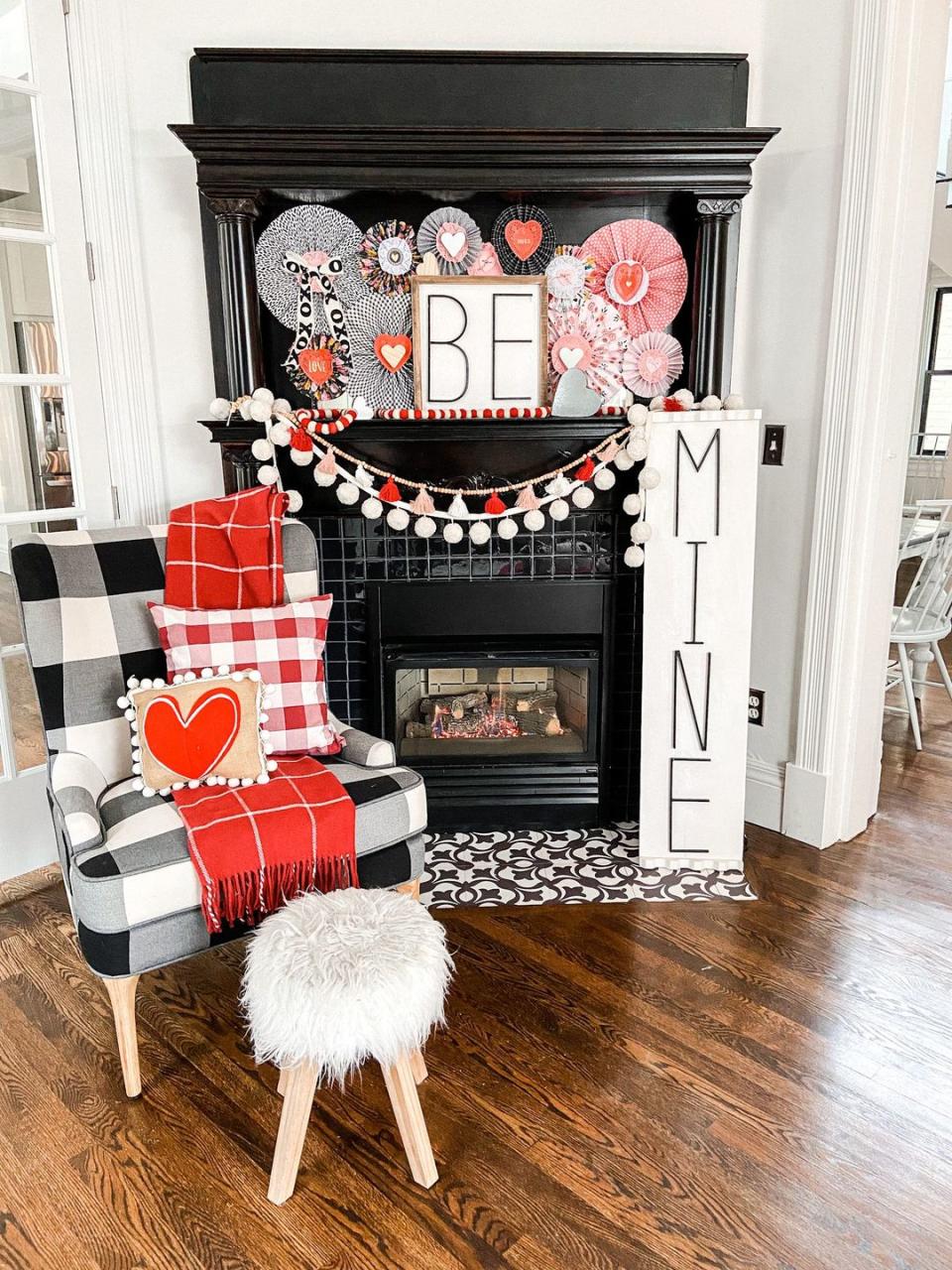 be mine sign valentines day decor