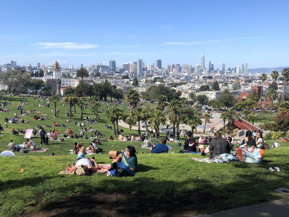 San Francisco im Jahr 2020. - Copyright: Ahmet Karaman/Anadolu Agency/Getty Images