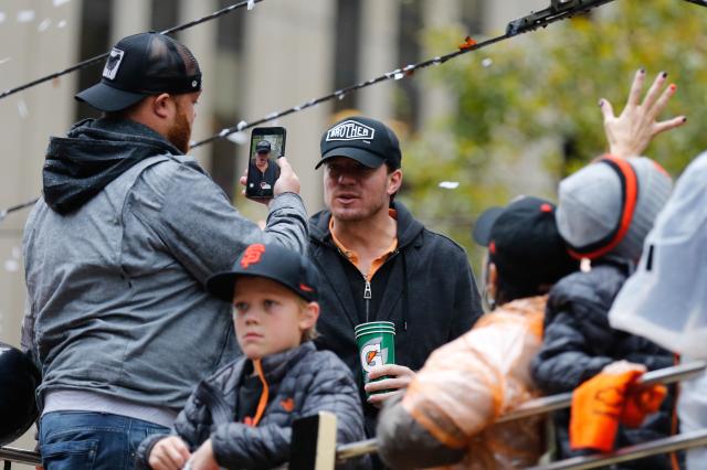 SF Giants Star Jake Peavy -- Turning Cable Car  Into Mobile Bar!!!!