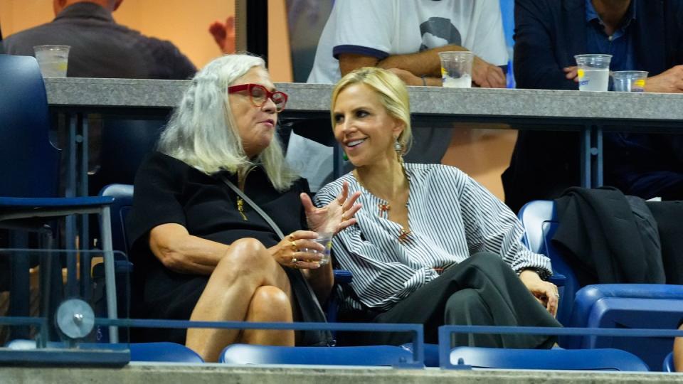 celebrities attend the 2023 us open tennis championships day 2