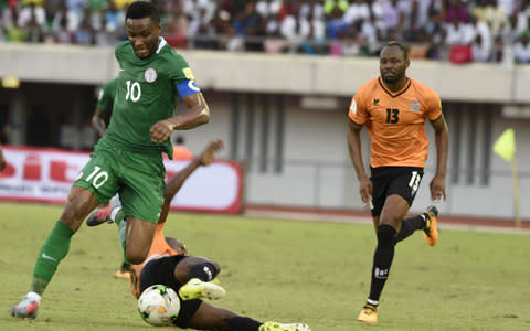 Nigerian skipper Mikel John Obi - Credit: AFP