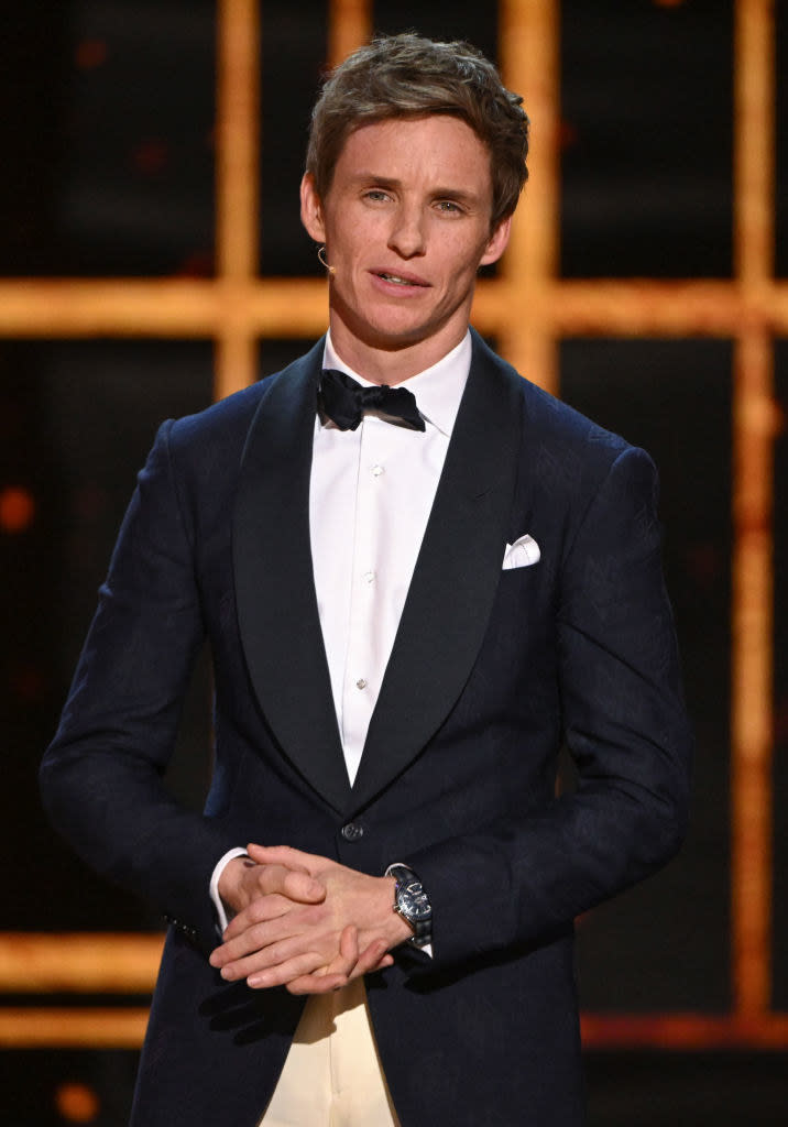 Eddie Redmayne speaking