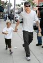 <p>If you thought Reese and her daughter were doppelgangers, Deacon Phillippe is pretty much the spitting image of dad, Ryan. <i>(Photo by Philip Ramey/Corbis via Getty Images)</i></p>