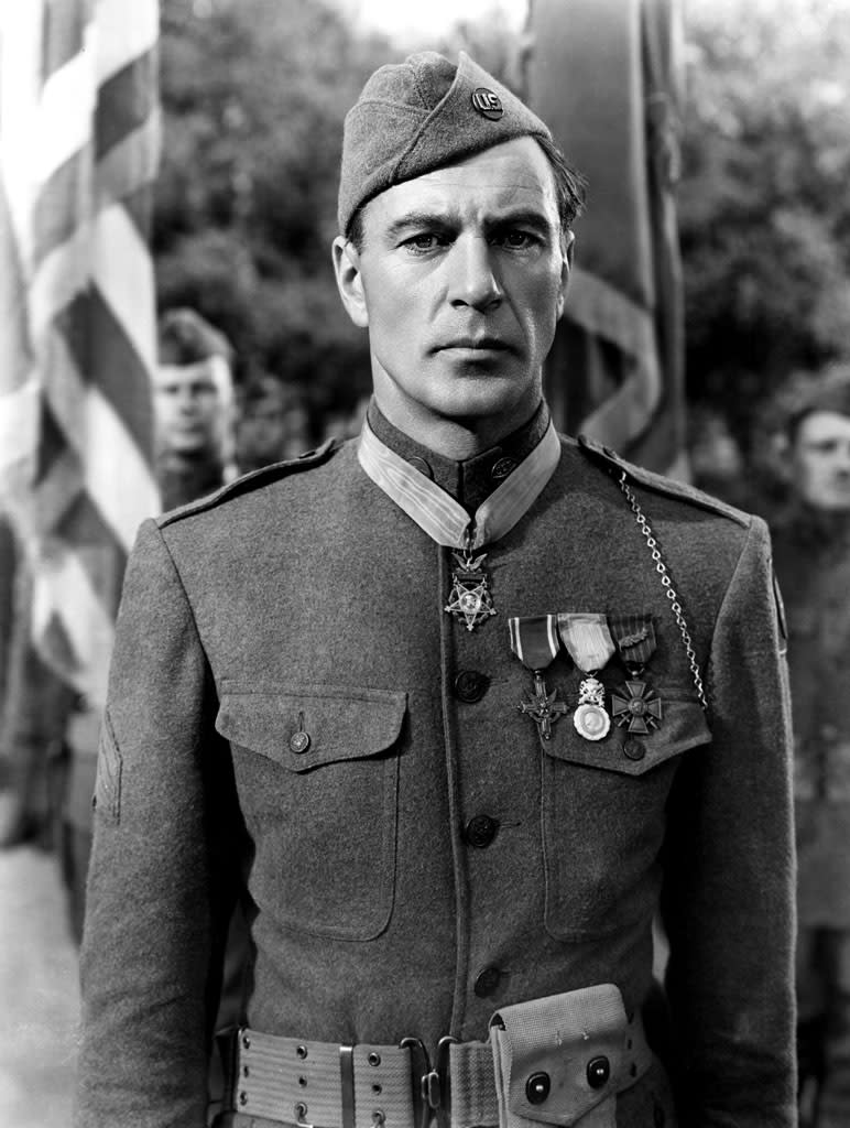 21. <a href="http://movies.yahoo.com/movie/1800115871/info" data-ylk="slk:SERGEANT YORK;elm:context_link;itc:0" class="link ">SERGEANT YORK</a> (1941) "I'm not an 'old movie' buff. Just the opposite, I'm more a fan of sci-fi and/or action adventure, brainless comedies, etc. However, this movie is just plain great. If you've never seen it, rent it." -- davejoy