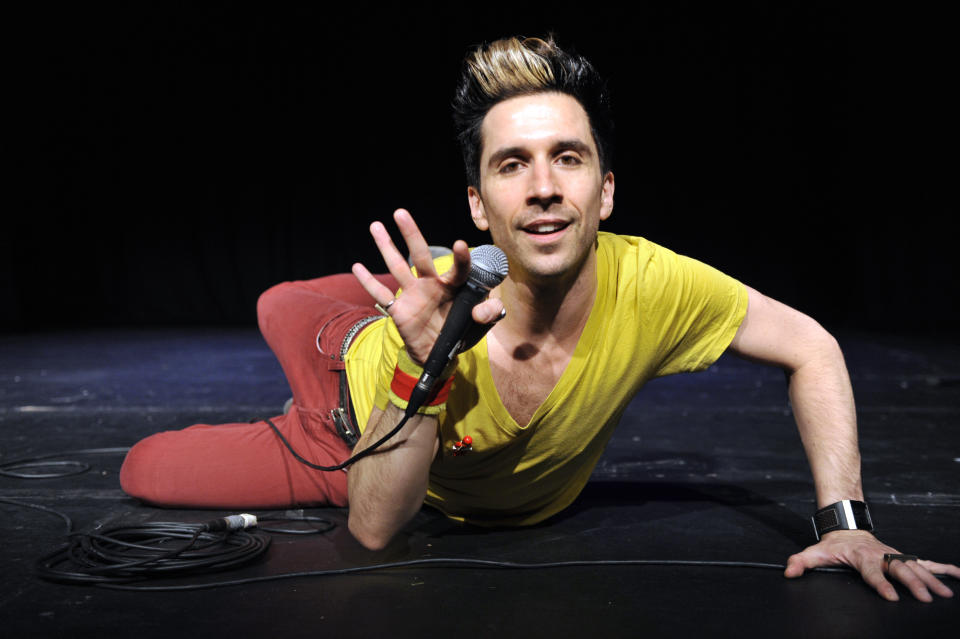 Russell Kane at the Pleasance as part of the Edinburgh Festival Fringe. (Photo by robbie jack/Corbis via Getty Images)