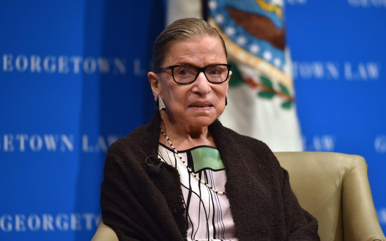 Ruth Bader Ginsburg died of complications from cancer aged 87 - Nicholas Kamm/AFP