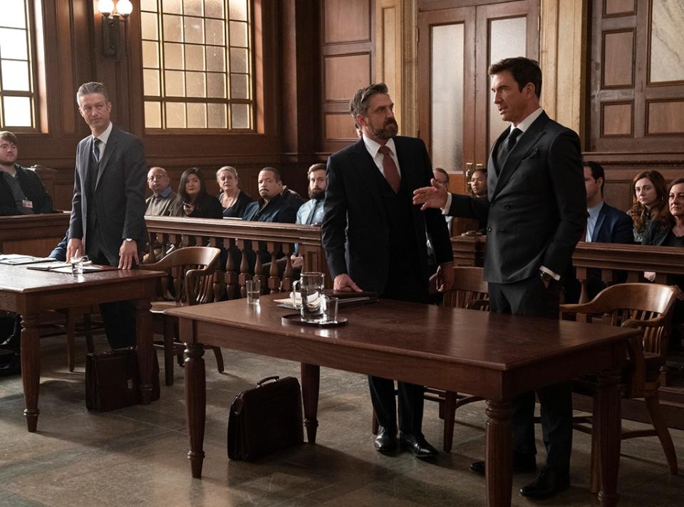 Dylan McDermott, Peter Scanavino, Raul Esparza, Law & Order: Special Victims Unit