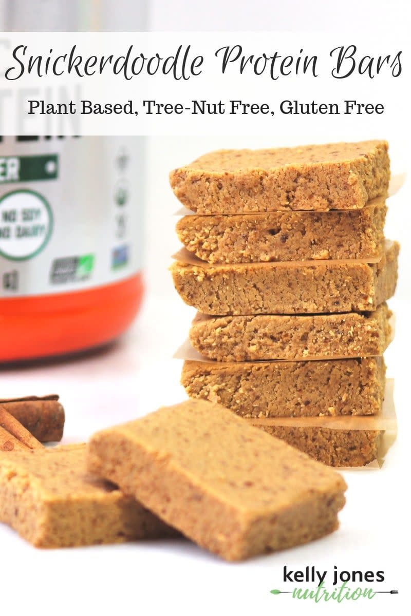 Snickerdoodle Protein Bars