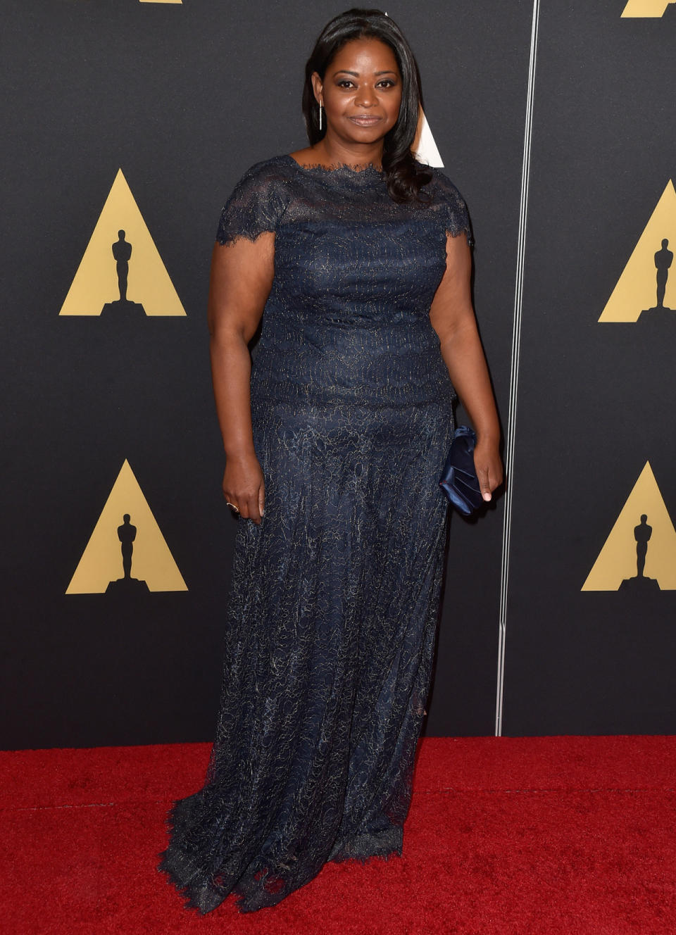 HOLLYWOOD, CA - NOVEMBER 08: Actress Octavia Spencer attends the Academy Of Motion Picture Arts And Sciences’ 2014 Governors Awards at The Ray Dolby Ballroom at Hollywood & Highland Center on November 8, 2014 in Hollywood, California.