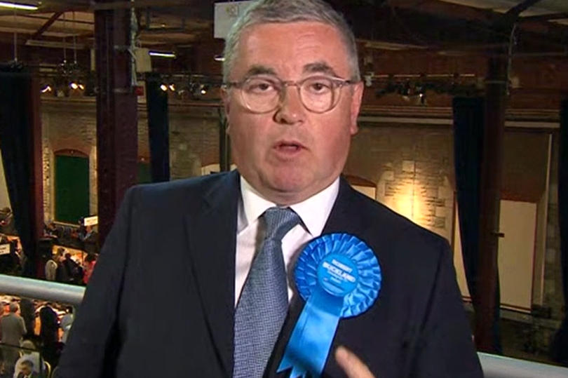 Sir Robert Buckland on the BBC earlier