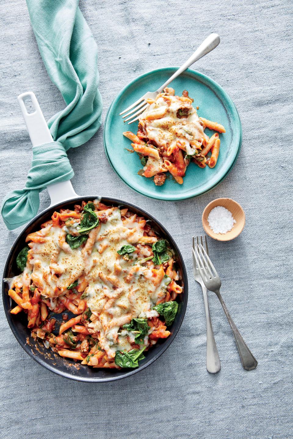 One-Pot Cheesy Pasta Bake