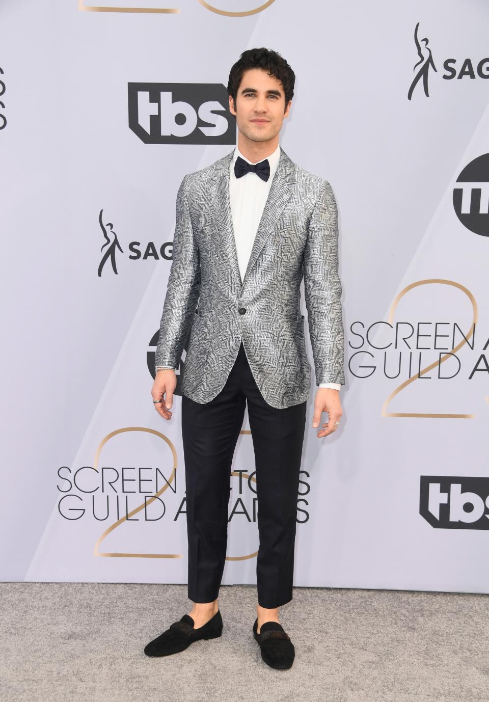 <h1 class="title">Darren Criss in David Yurman jewelry</h1><cite class="credit">Photo: Getty Images</cite>