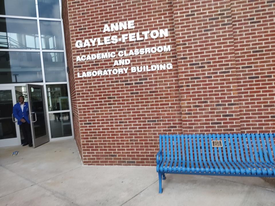 Anne Richardson Gayles-Felton was honored on June 4, 2022, on her 99th birthday, with a portrait unveiling in the Academic Classroom and Laboratory Building named for her at Fort Valley University in Georgia.