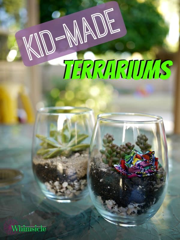 Kid-Made Terrarium