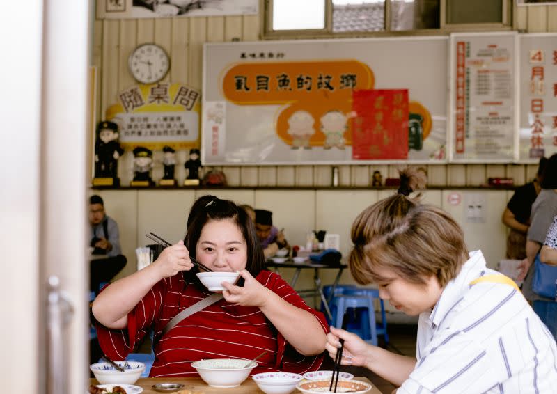 ▲鍾欣凌「肚量」驚人，吃飯全靠刷臉。（圖／桂田文化藝術基金會提供）