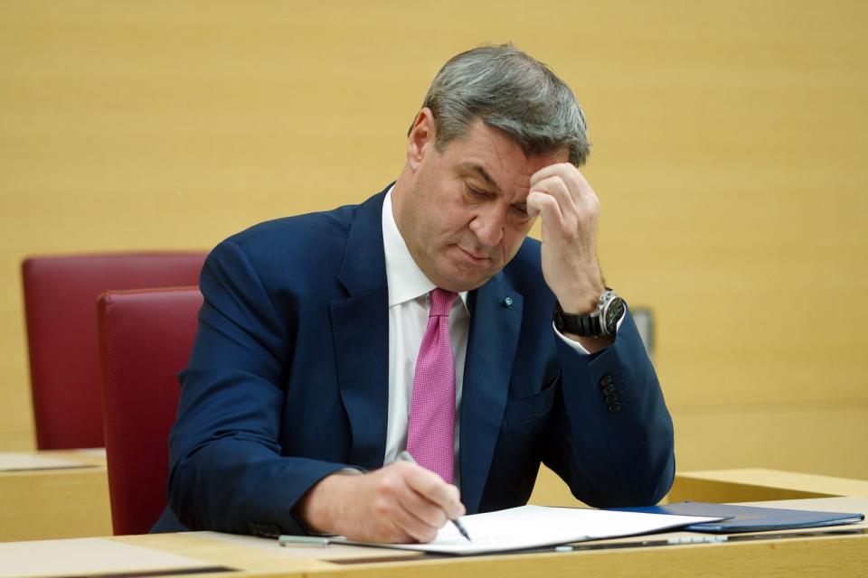 Nach der gewonnenen Landtagswahl im Herbst ist das Regieren für Ministerpräsident Markus Söder nicht unbedingt leichter geworden. (Bild: 2023 Getty Images/Johannes Simon)