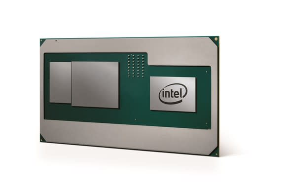 Intel-AMD multiprocessor package.