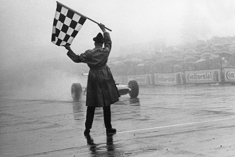 Jackie Stewart At Grand Prix Of Germany