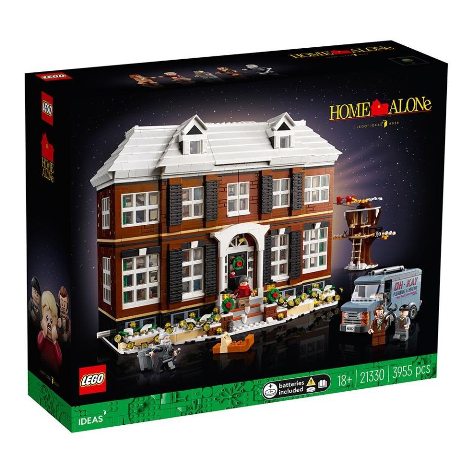 <p><a href="https://go.redirectingat.com?id=74968X1596630&url=https%3A%2F%2Fwww.lego.com%2Fen-us%2Fproduct%2Flego-ideas-home-alone-21330&sref=https%3A%2F%2Fwww.popularmechanics.com%2Fhome%2Fa38024131%2Flego-home-alone-christmas-movie-set%2F" rel="nofollow noopener" target="_blank" data-ylk="slk:Shop Now;elm:context_link;itc:0;sec:content-canvas" class="link ">Shop Now</a></p><p>Lego ‘Home Alone’ Set</p><p>Lego.com</p>