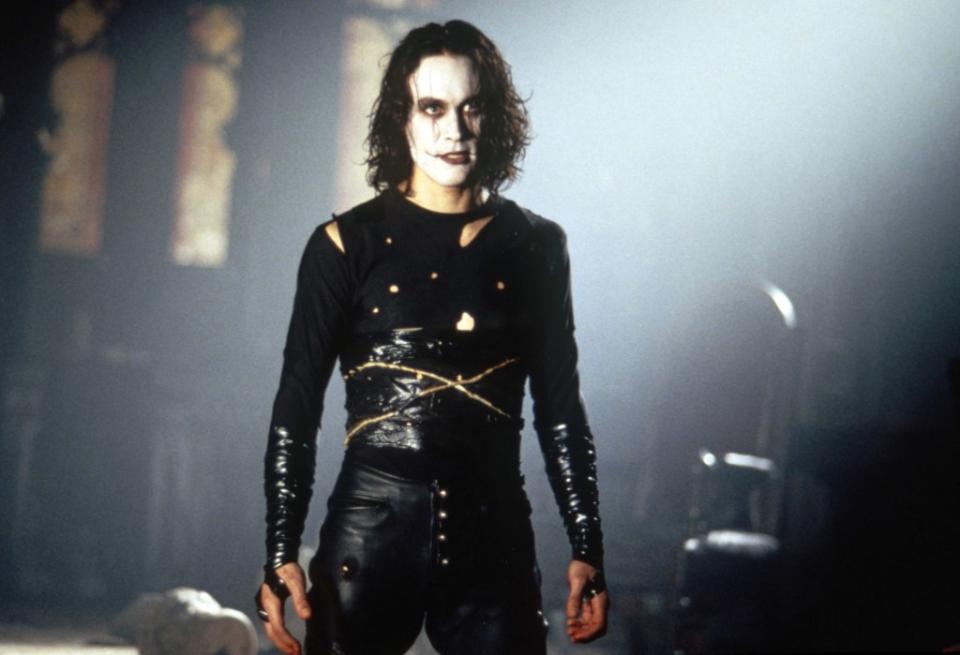 Brandon Lee in “The Crow.” ©Dimension Films/Courtesy Everett Collection