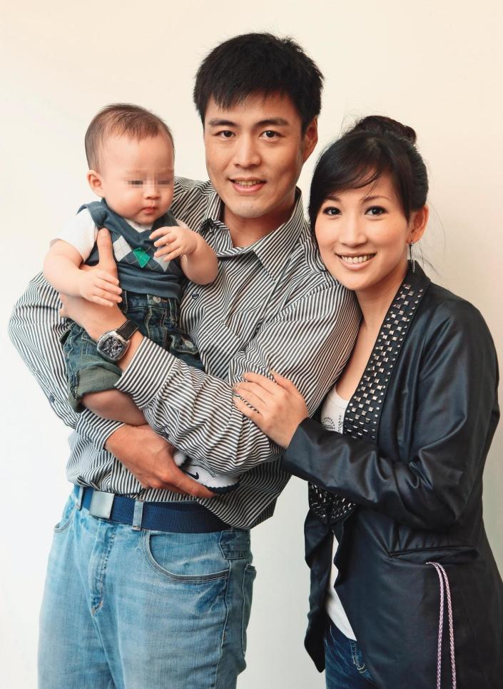 劉至翰與林子瑄2008年結婚、2011年宣告離婚，兒子Q嫩監護權歸女方。（東方IC）
