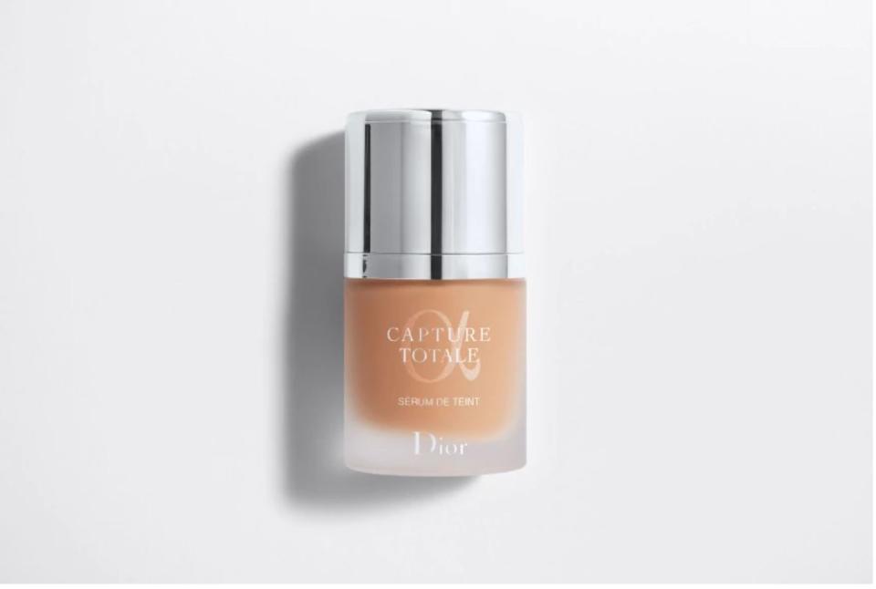 Get <a href="https://www.dior.com/en_us/products/beauty-Y0706950_F570695020-capture-totale-triple-correcting-serum-foundation-wrinkles-dark-spots-radiance-with-sunscreen-broad-spectrum-spf-25?utm_source=google&amp;utm_medium=cpc&amp;adpos=&amp;scid=scplpF570695020US&amp;sc_intid=F570695020US&amp;gclid=CjwKCAiAyc2BBhAaEiwA44-wWwgSeOZyksq7fpjW6OZpElEA7Sy7irqp4B7RgHlsTWks8dNzP4FdUhoCfSAQAvD_BwE&amp;gclsrc=aw.ds" target="_blank" rel="noopener noreferrer">the Dior Capture Totale serum foundation with SPF 25 for $82</a>